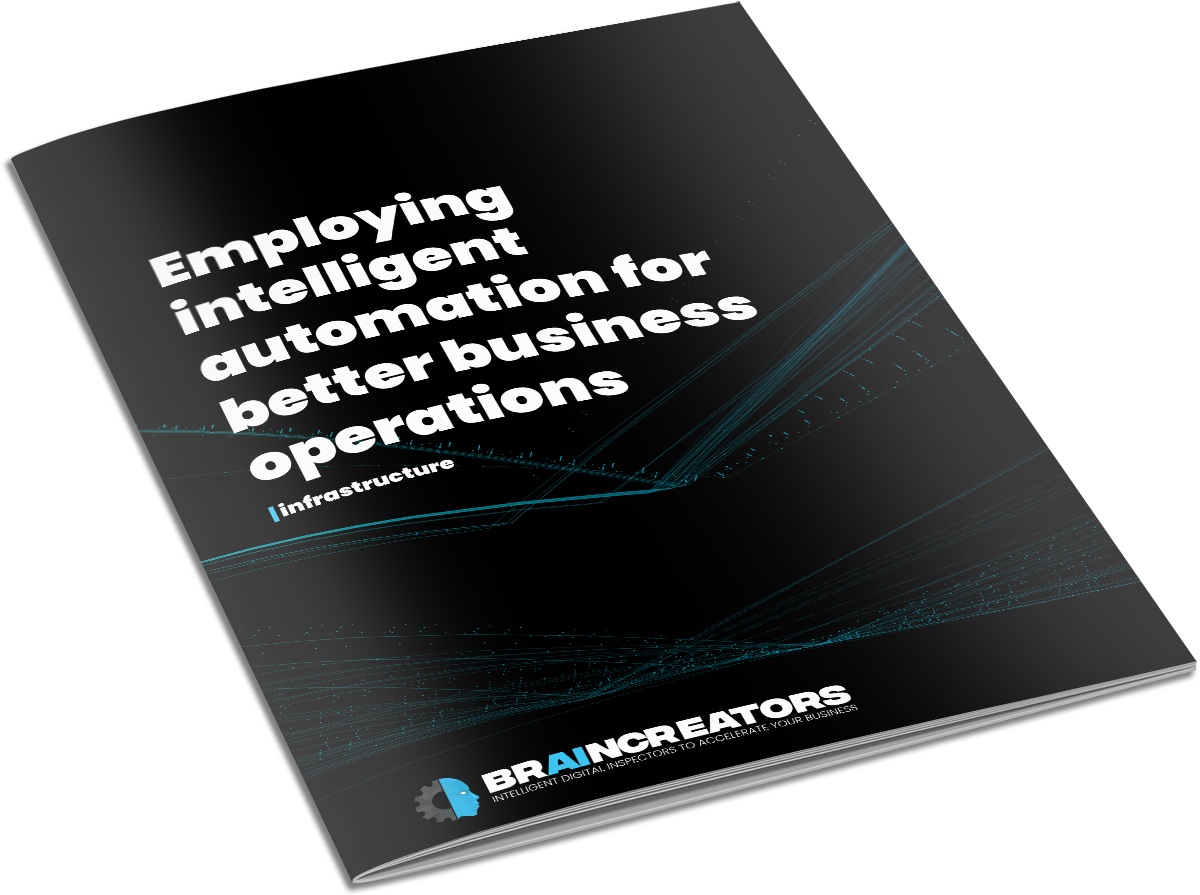 Mockup - Employing intelligent automation for better business operations Mockup - Employing intelligent automation for better business operations